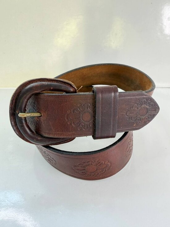 Jacob Accessories - Jacob Genuine Leather Belt – Size M – Vintage Style